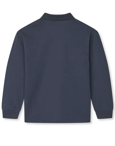 Mads Nørgaard Kids - Light Terry Jan Polo - Sky Captain